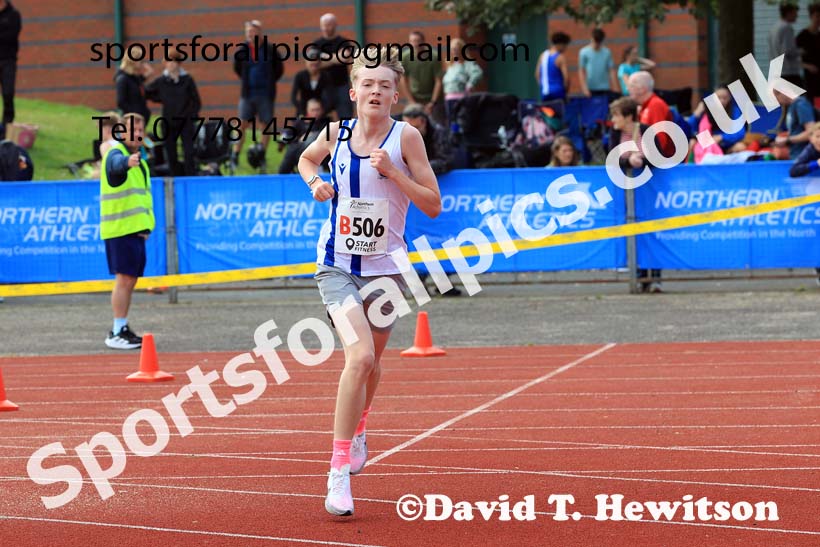 Boys Under-15s, 2024 Northern Mens 6 and Womens 4 and Youngsters Relays, Stanley Park, Blackpool.  Photo: David T. Hewitson/Sports for All Pics